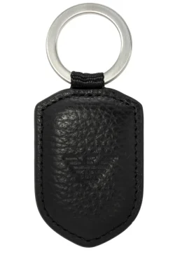 Emporio Armani CZARNY Zestaw: portfel i brelok do kluczy