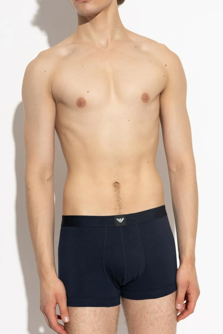 Emporio Armani GRANATOWY Trójpak bokserek