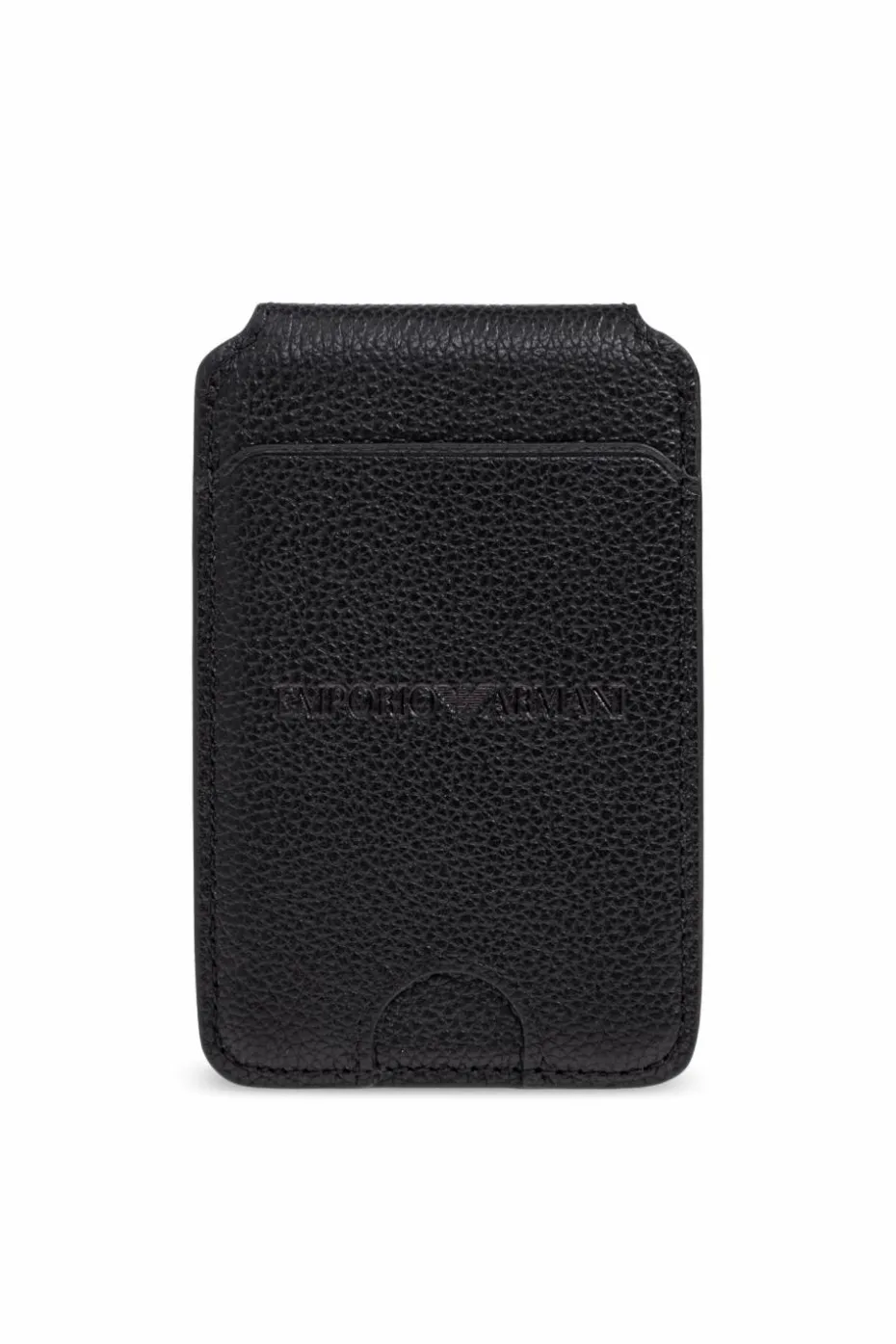 Emporio Armani GRANATOWY Klips na banknoty