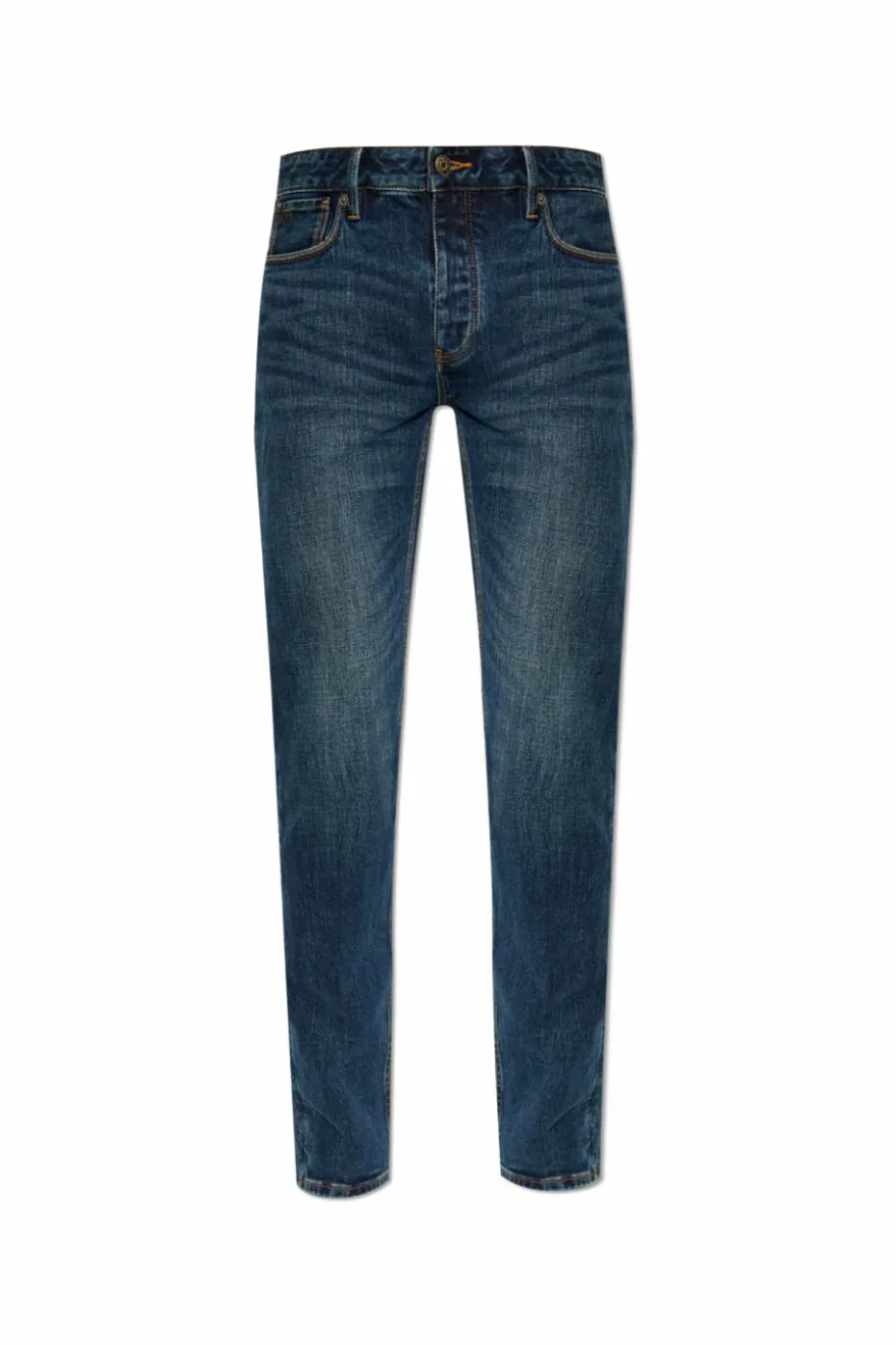 Emporio Armani GRANATOWY Jeansy `J75` typu `slim fit`