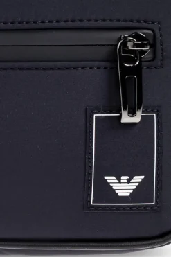 Emporio Armani GRANATOWY Torba na pas