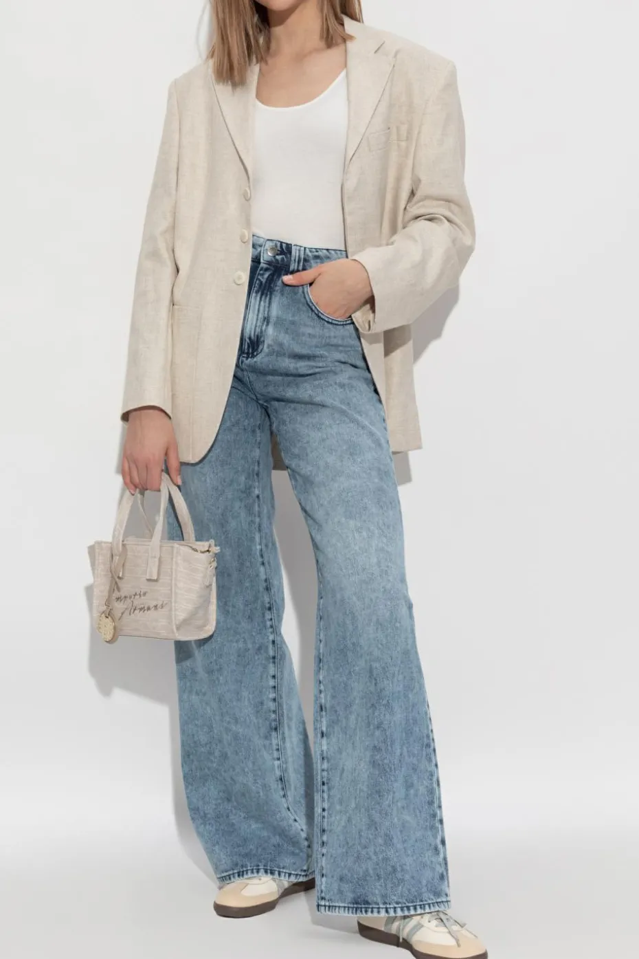 Emporio Armani NIEBIESKI Jeansy typu `Regular Fit`