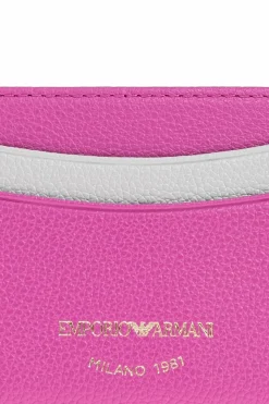 Emporio Armani RÓŻOWY Etui na karty