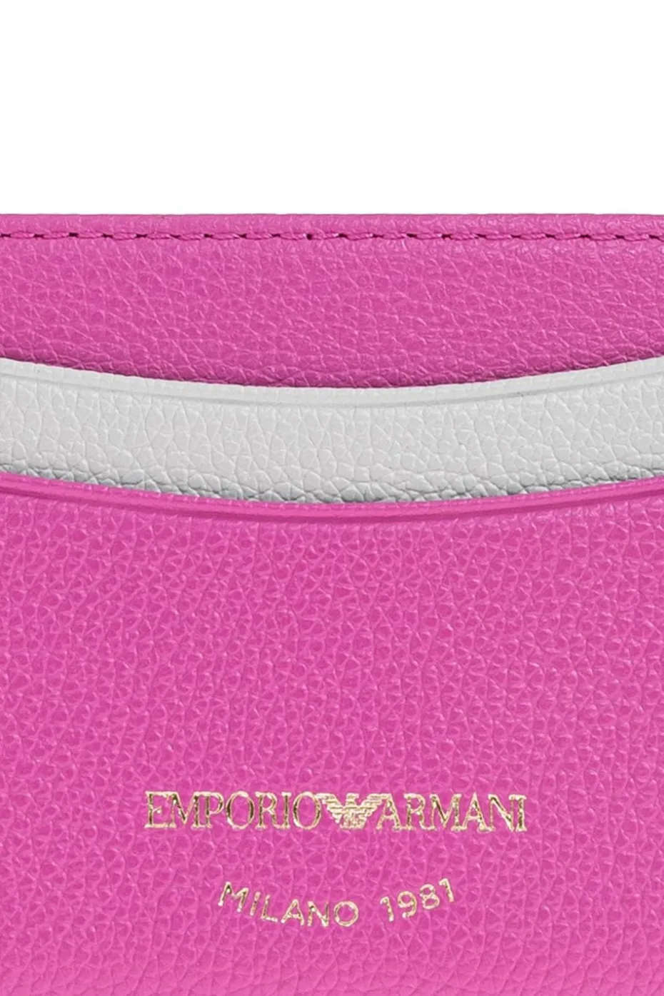 Emporio Armani RÓŻOWY Etui na karty