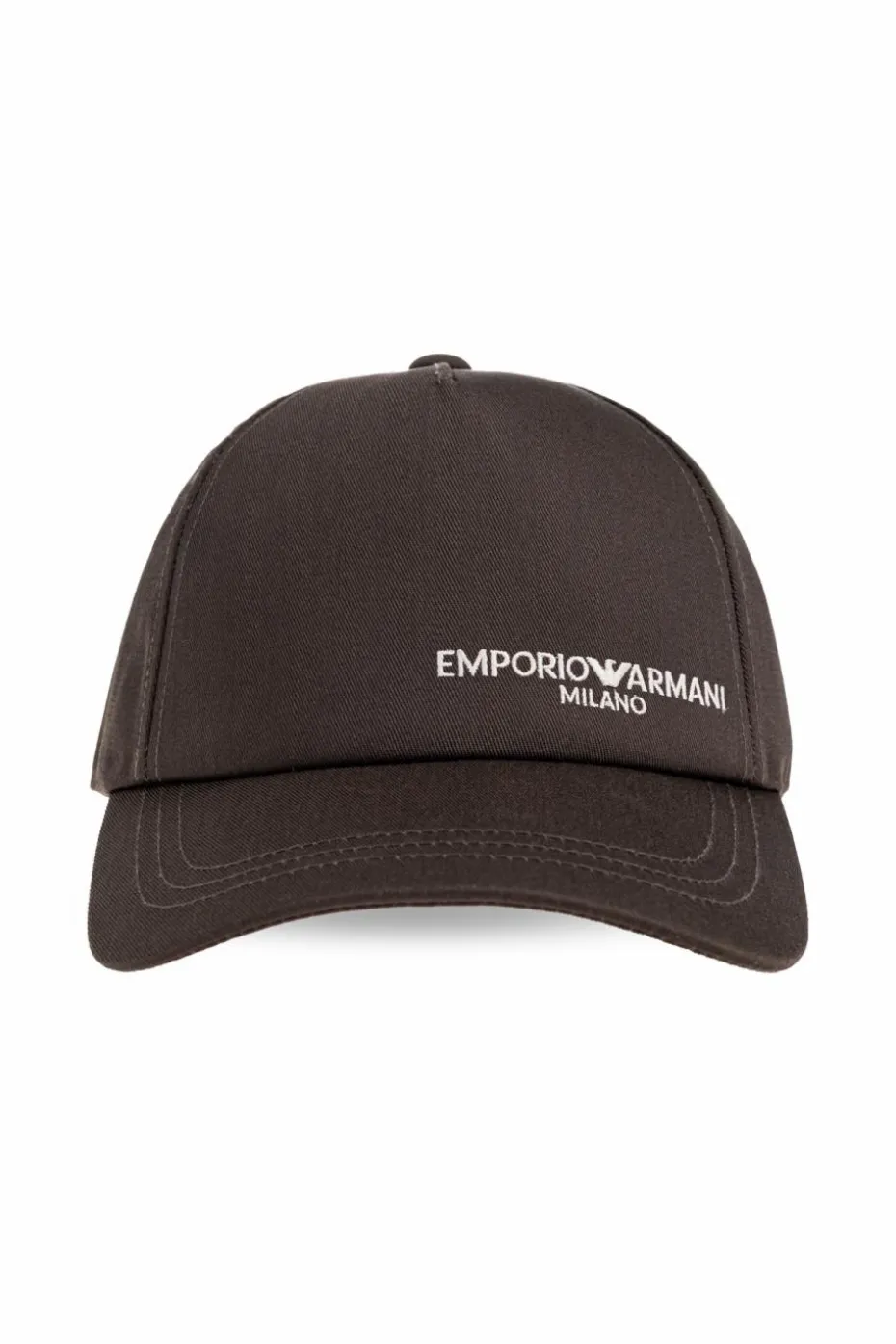 Emporio Armani SZARY Czapka z daszkiem