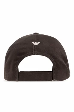 Emporio Armani SZARY Czapka z daszkiem