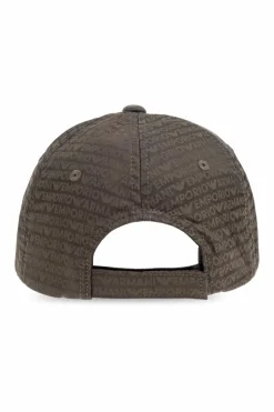 Emporio Armani ZIELONY Czapka z daszkiem