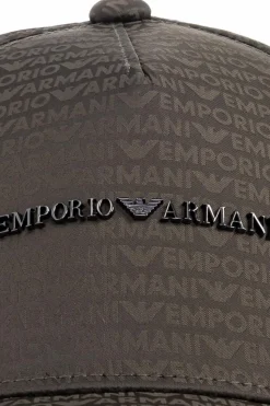 Emporio Armani ZIELONY Czapka z daszkiem