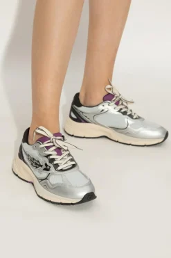 Enterprise Japan SREBRNY Buty sportowe ‘Run Rocket Low’