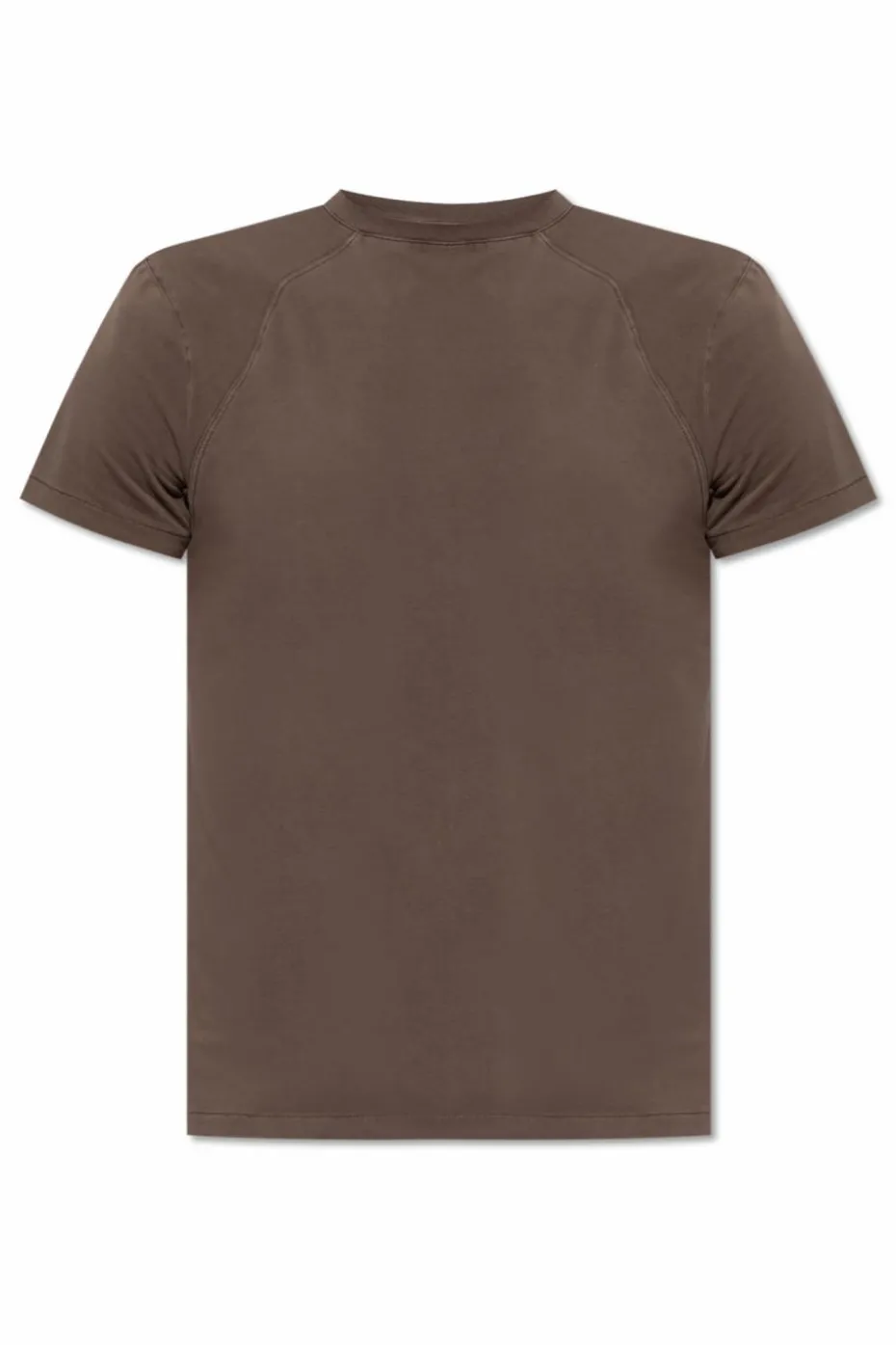 ENTIRE STUDIOS BRĄZOWY Bawełniany t-shirt