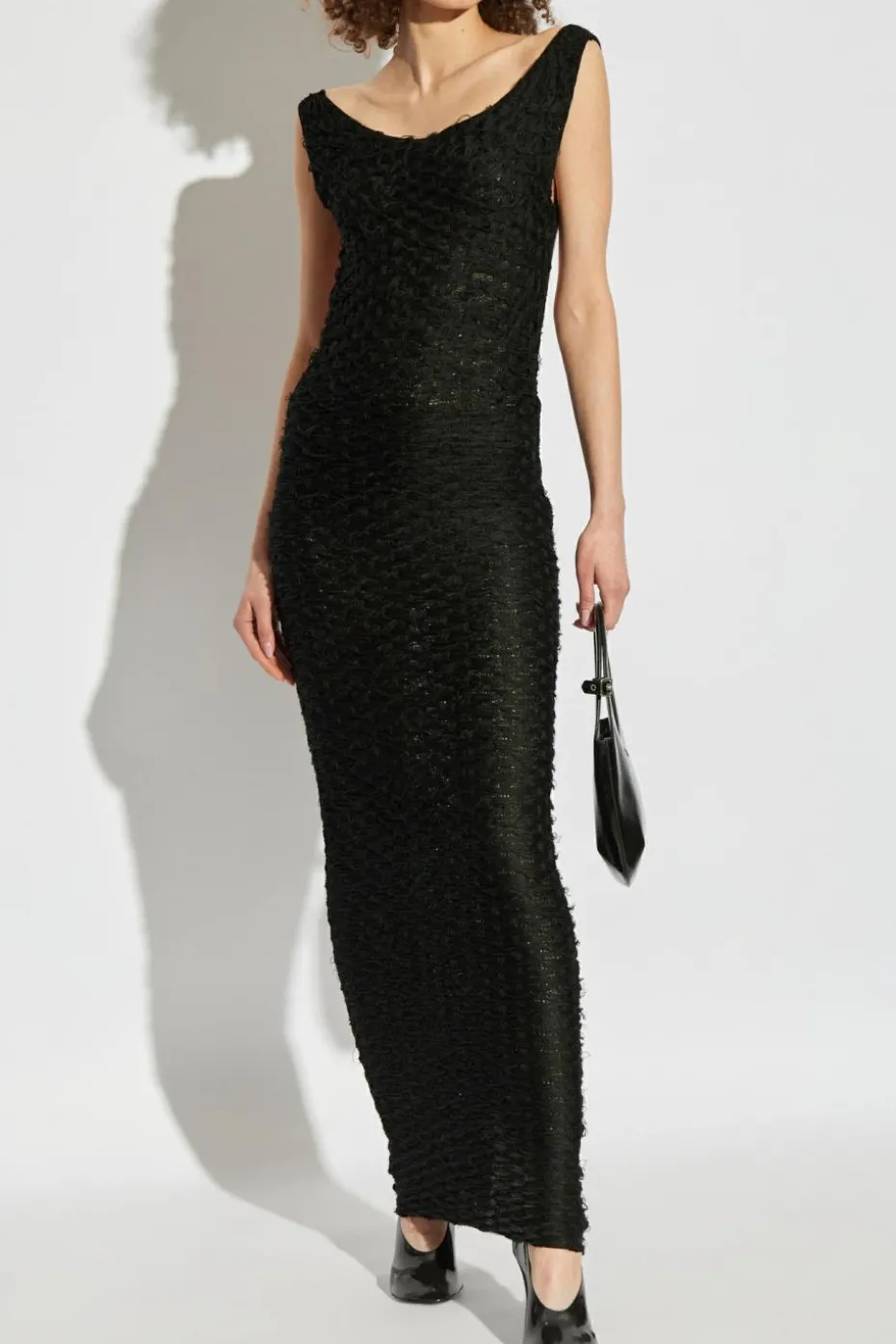 ENTIRE STUDIOS CZARNY Sukienka `Ringlet`