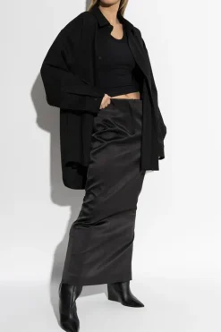 ENTIRE STUDIOS CZARNY Top `Cropped`