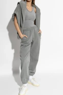 ENTIRE STUDIOS SZARY Top `Cropped`