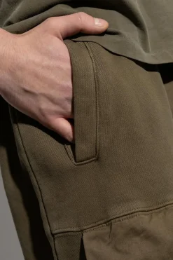 ENTIRE STUDIOS ZIELONY Spodnie `Utility`