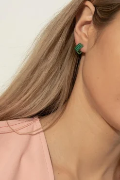 EÉRA ZIELONY Pojedynczy kolczyk `Candy Mini`