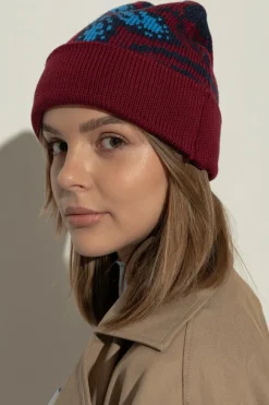 Etro BORDO Wełniana czapka
