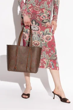 Etro BRĄZOWY Torba typu `shopper`