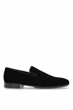 Etro CZARNY Aksamitne buty