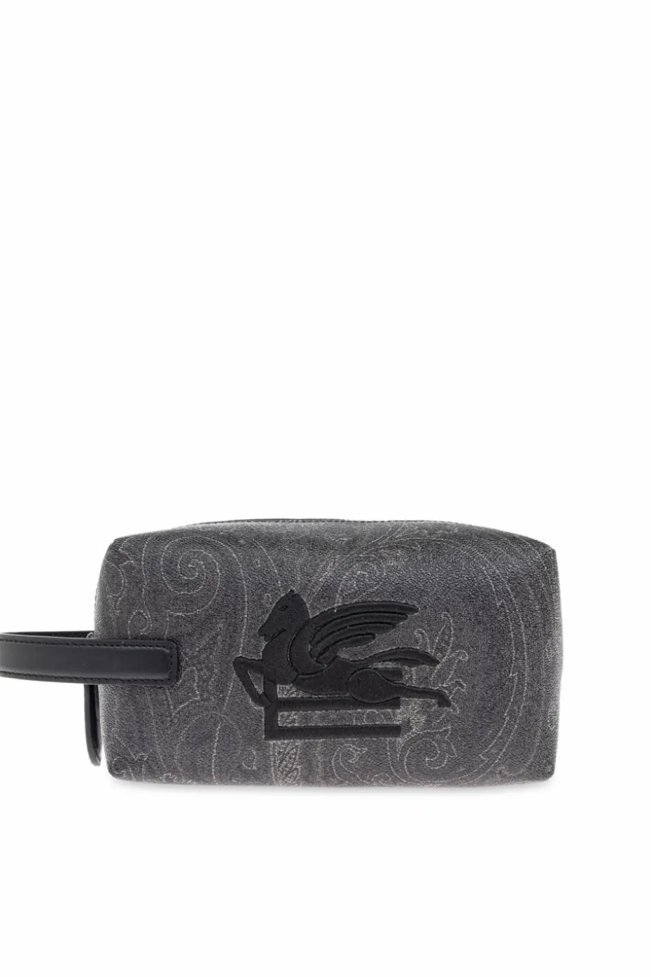 Etro CZARNY Kosmetyczka z wyszytym logo