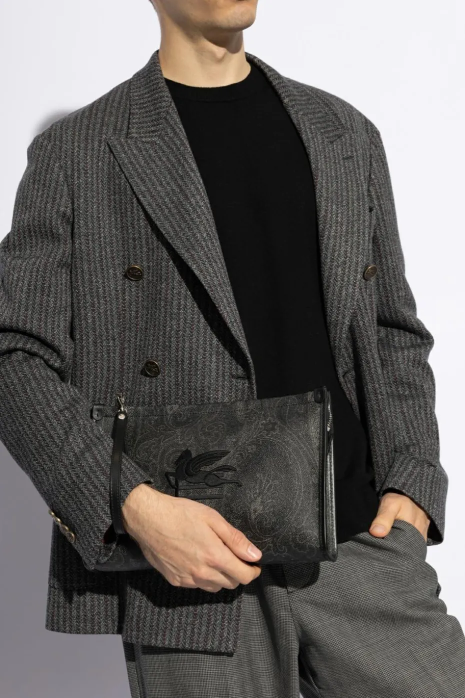 Etro CZARNY Torba do ręki