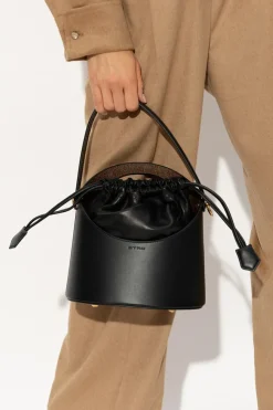 Etro CZARNY Torba na ramię ‘Secchiello’
