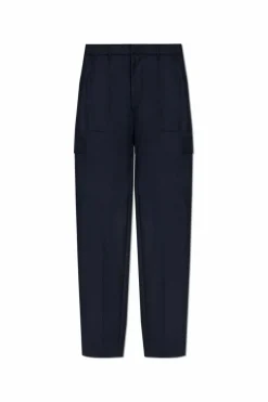 Etro GRANATOWY Spodnie typu `cargo`