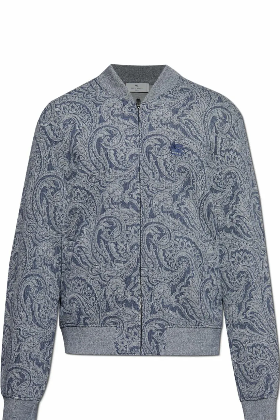 Etro GRANATOWY Wzorzysta bluza