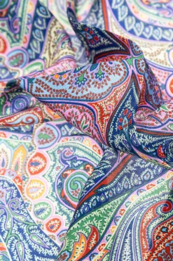 Etro MULTIKOLOR Jedwabna poszetka