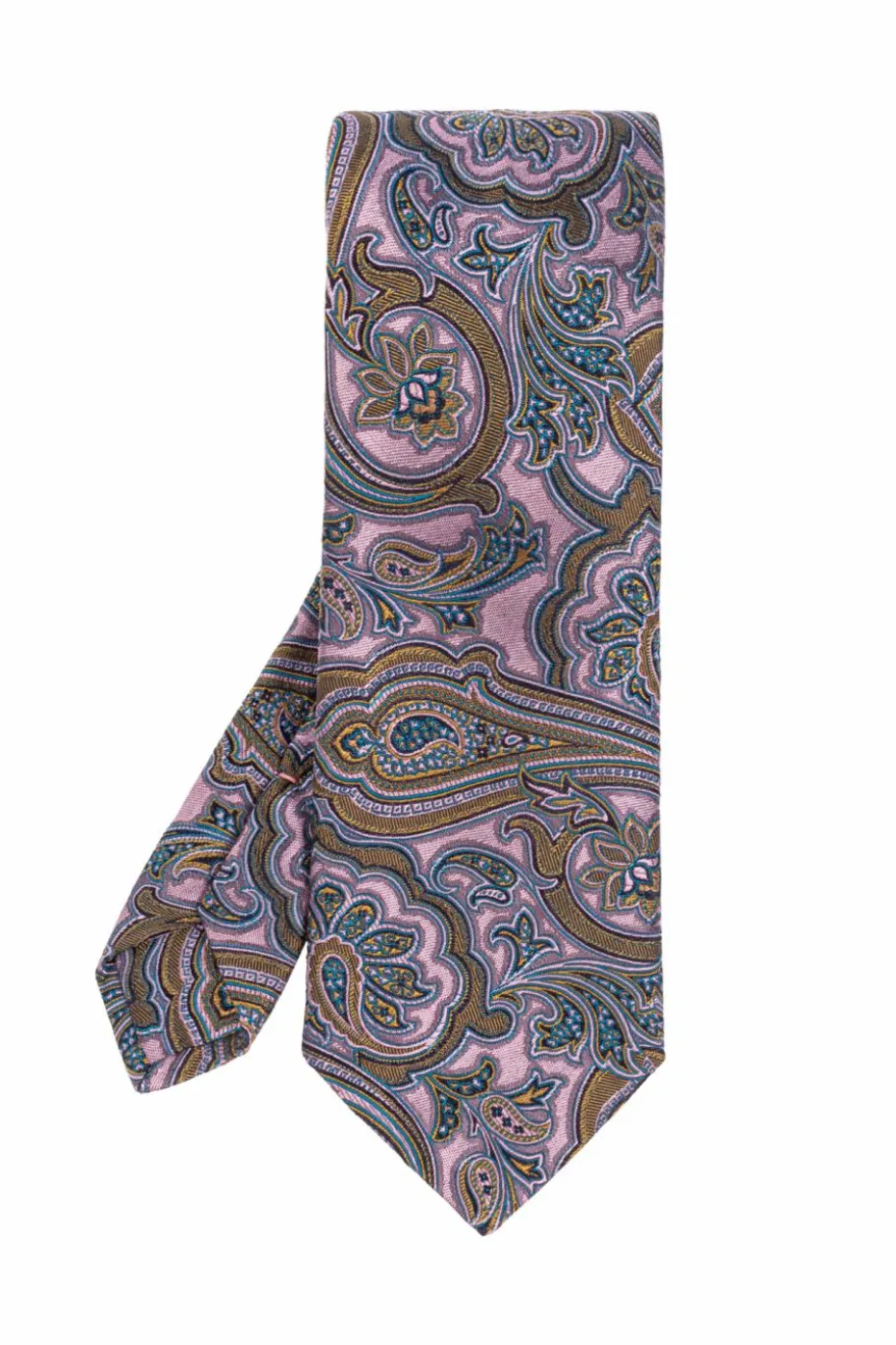 Etro MULTIKOLOR Wzorzysty krawat