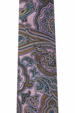 Etro MULTIKOLOR Wzorzysty krawat