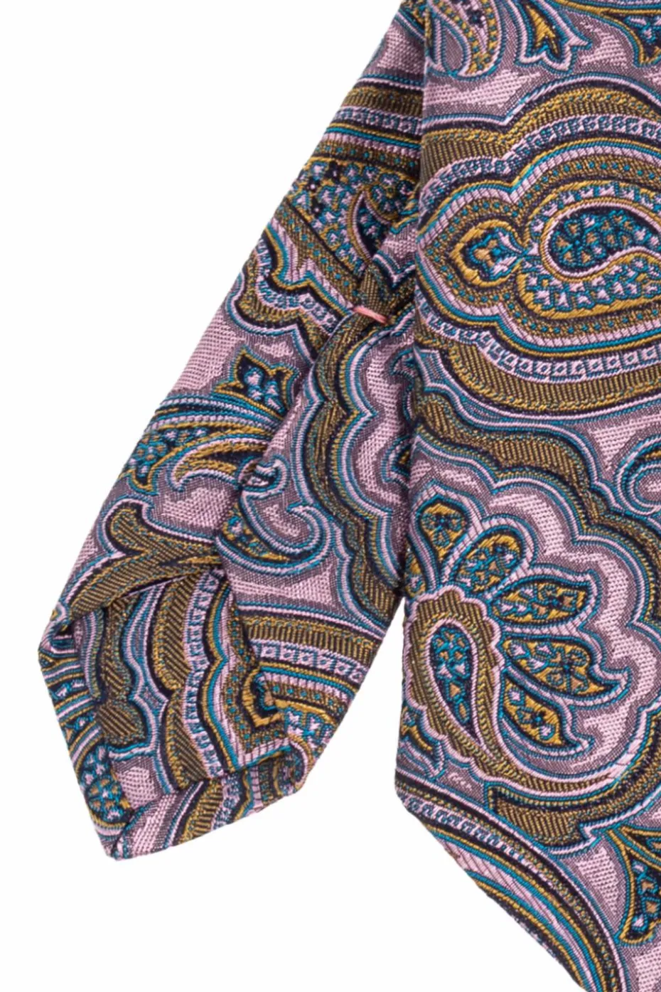 Etro MULTIKOLOR Wzorzysty krawat