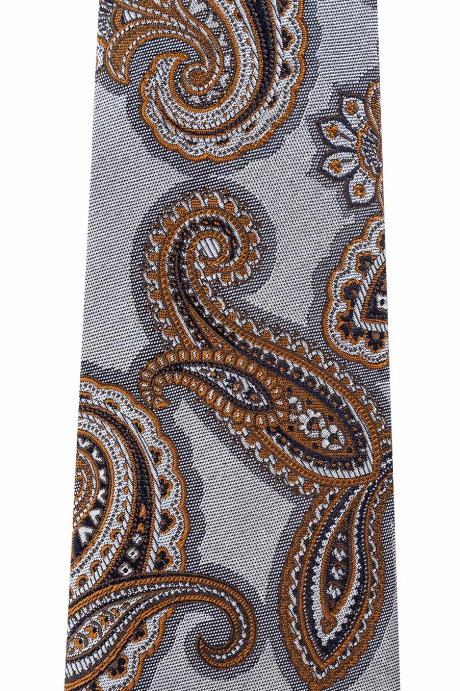 Etro NIEBIESKI Wzorzysty krawat