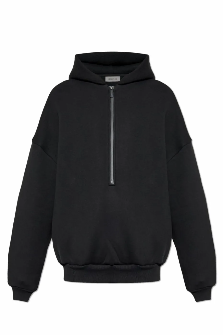 Fear Of God CZARNY Bluza z kapturem