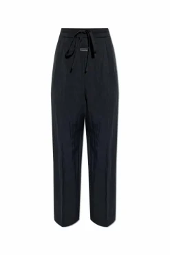 Fear Of God CZARNY Spodnie z logo