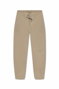 Fear Of God Essentials beżowy Dresowe spodnie