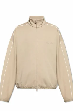 Fear Of God Essentials beżowy Bluza z logo