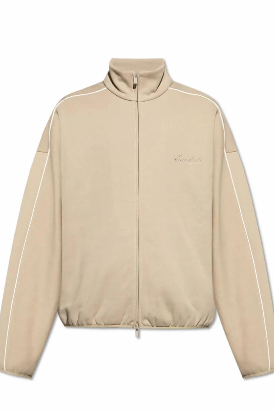 Fear Of God Essentials beżowy Bluza z logo