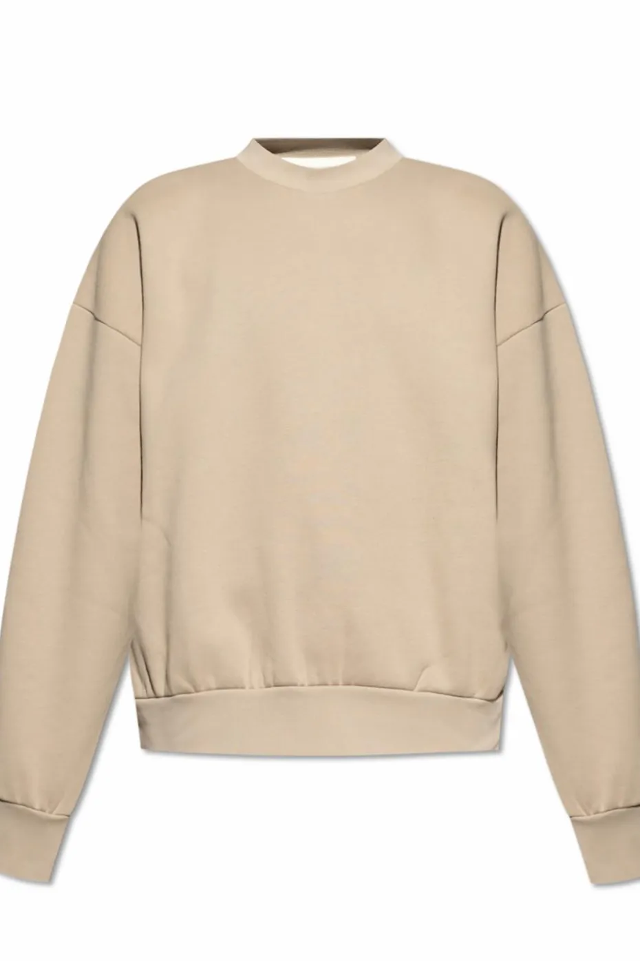 Fear Of God Essentials beżowy Bluza z logo