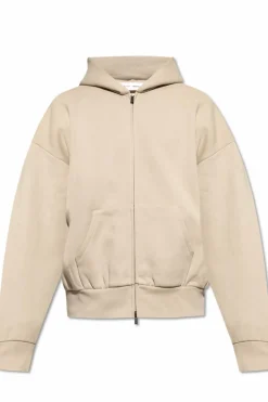 Fear Of God Essentials beżowy Bluza z logo