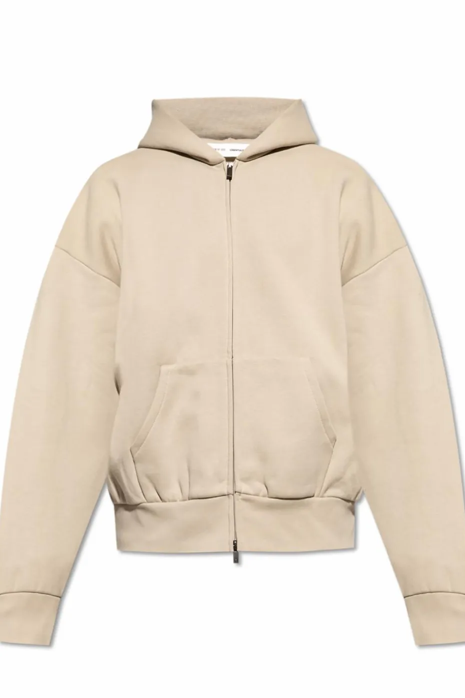 Fear Of God Essentials beżowy Bluza z logo