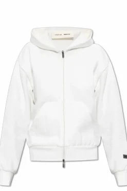 Fear Of God Essentials BIAŁY Bluza z logo