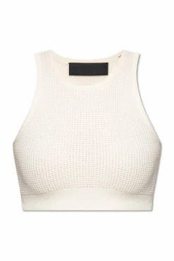 Fear Of God Essentials BIAŁY Prążkowany top