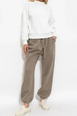 Fear Of God Essentials BIAŁY Bluza z krótką stójką