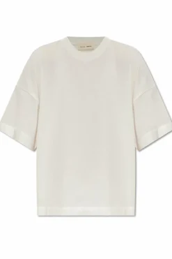 Fear Of God Essentials BIAŁY T-shirt typu `oversize`