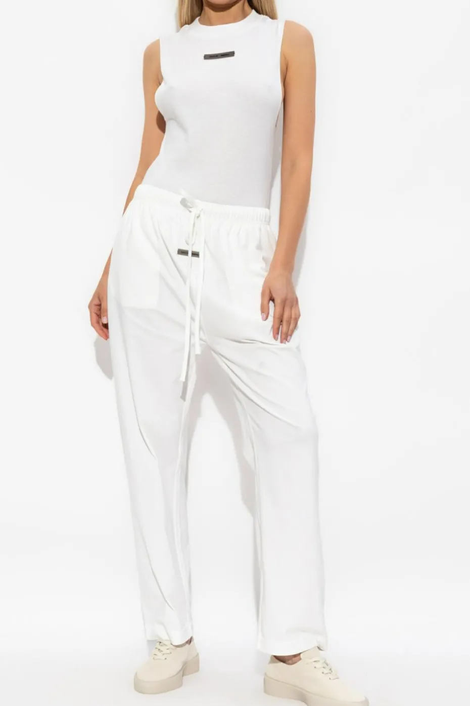 Fear Of God Essentials BIAŁY Body z logo