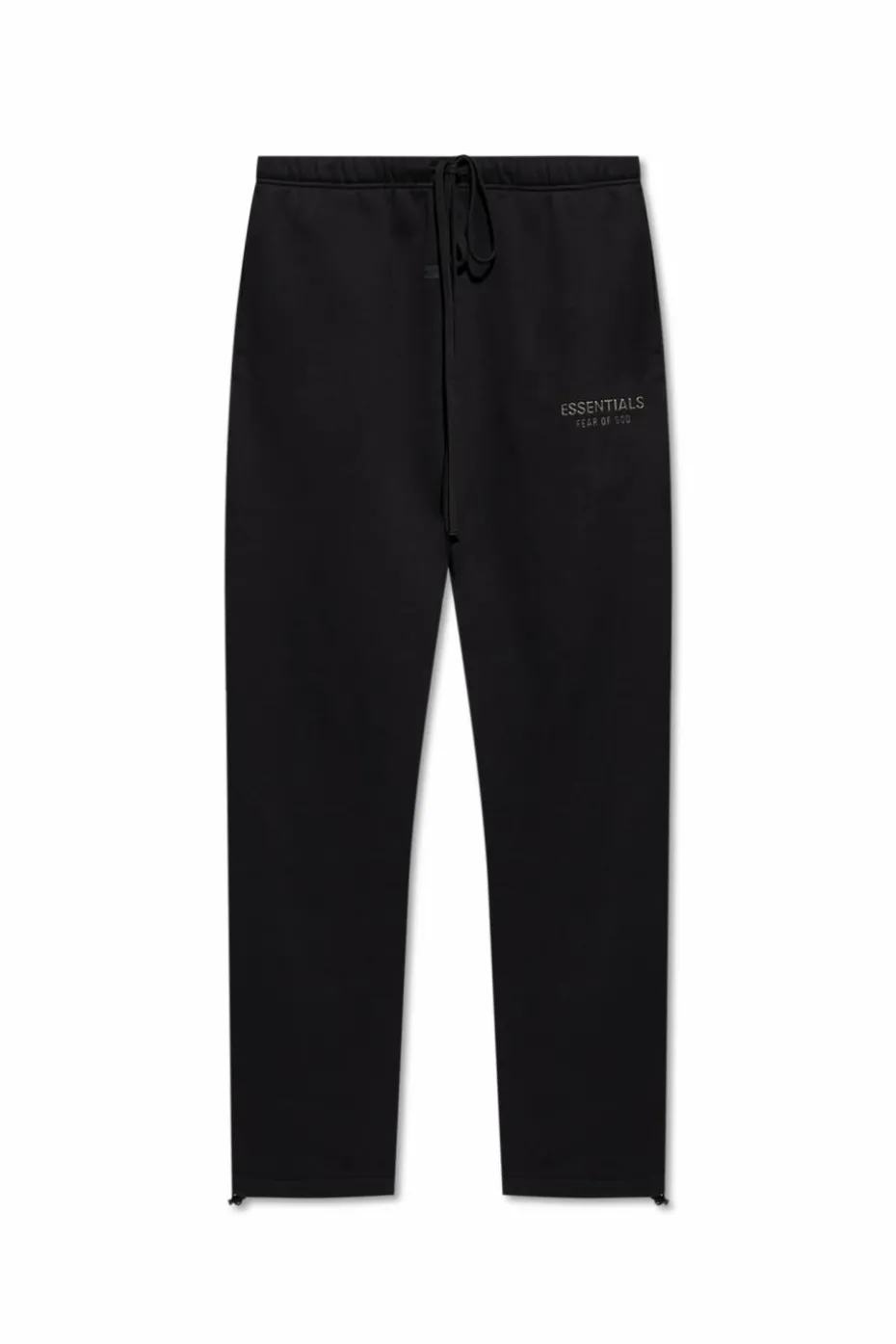 Fear Of God Essentials CZARNY Dresowe spodnie