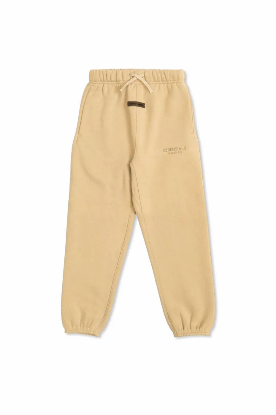 Fear Of God Essentials Kids beżowy Dresowe spodnie