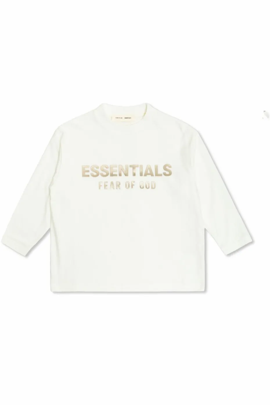 Fear Of God Essentials Kids BIAŁY T-shirt z logo