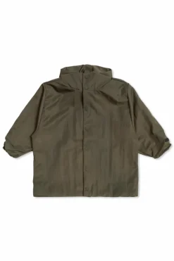 Fear Of God Essentials Kids ZIELONY Kurtka z logo