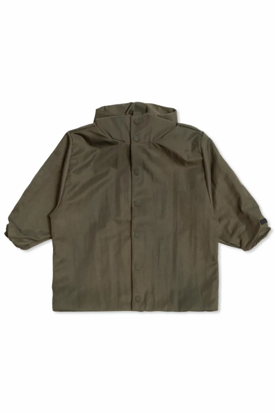 Fear Of God Essentials Kids ZIELONY Kurtka z logo